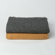 The Loomia Throw Blanket Ekani Linen and Cotton Turkish Throw Blanket