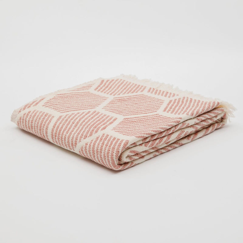 The Loomia Throw Blanket Honeycomb Throw Blanket