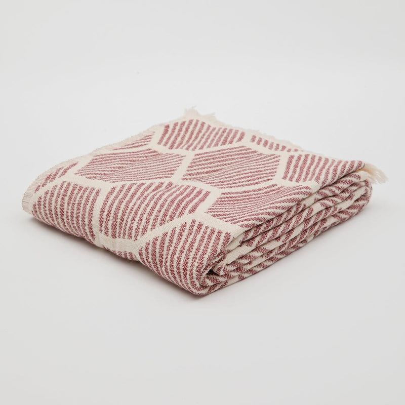 The Loomia Throw Blanket Honeycomb Throw Blanket