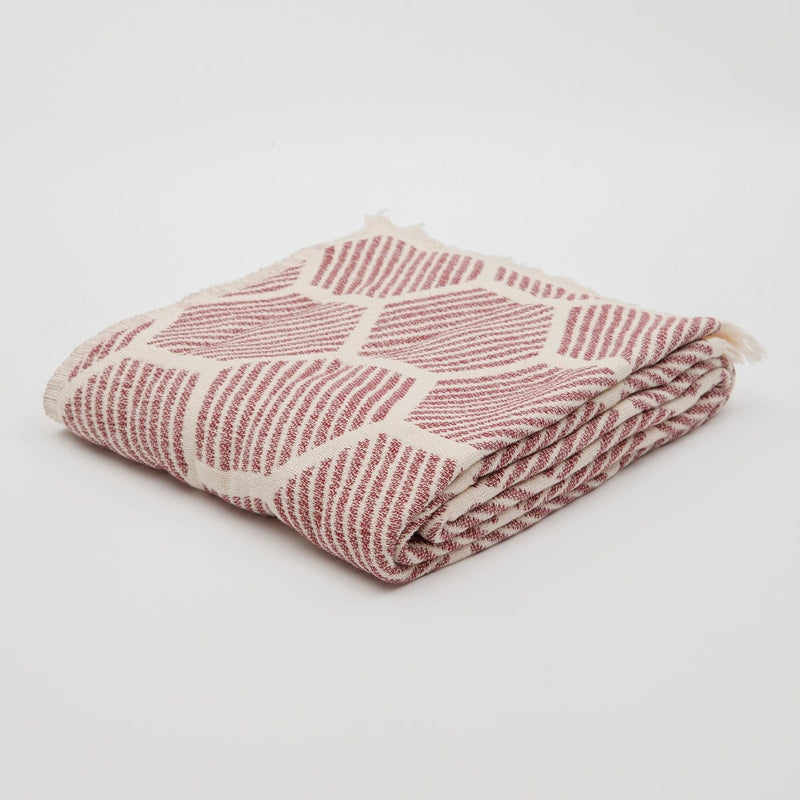 The Loomia Throw Blanket Honeycomb Throw Blanket