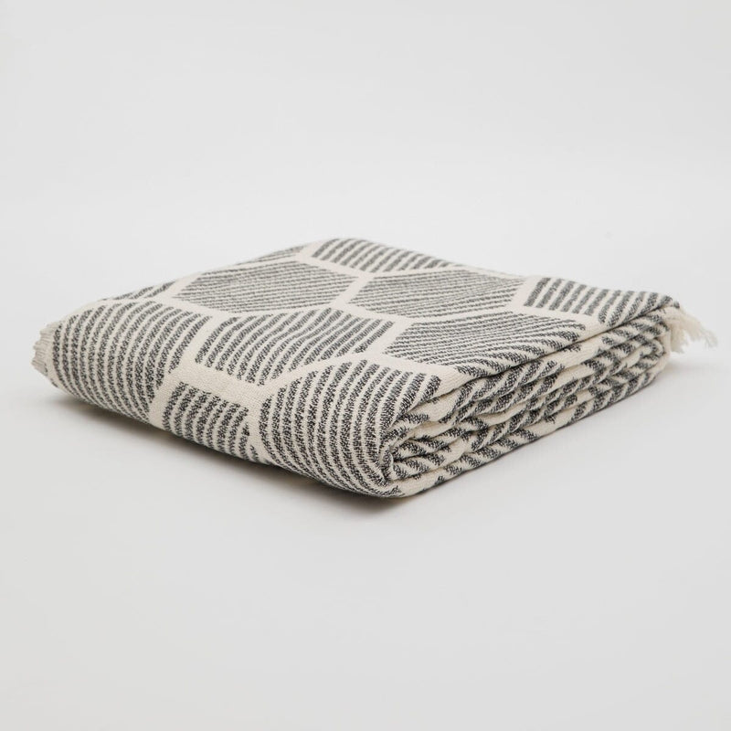 The Loomia Throw Blanket Honeycomb Throw Blanket