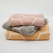 The Loomia Throw Blanket Honeycomb Throw Blanket