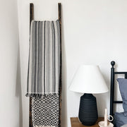 The Loomia Throw Blanket Juniper %100 Cotton Turkish Throw