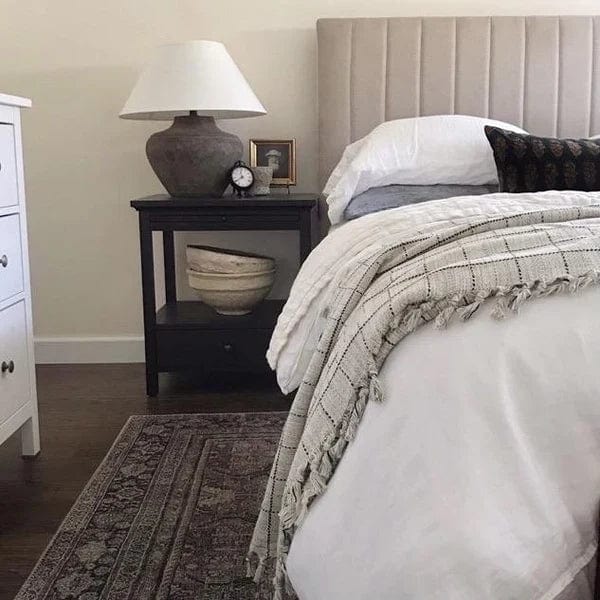 The Loomia Throw Blanket Naz | 100% Turkish Cotton XL Throw Blanket