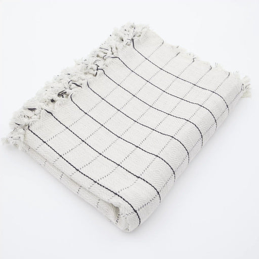 The Loomia Throw Blanket Naz | 100% Turkish Cotton XL Throw Blanket