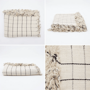 The Loomia Throw Blanket Naz | 100% Turkish Cotton XL Throw Blanket