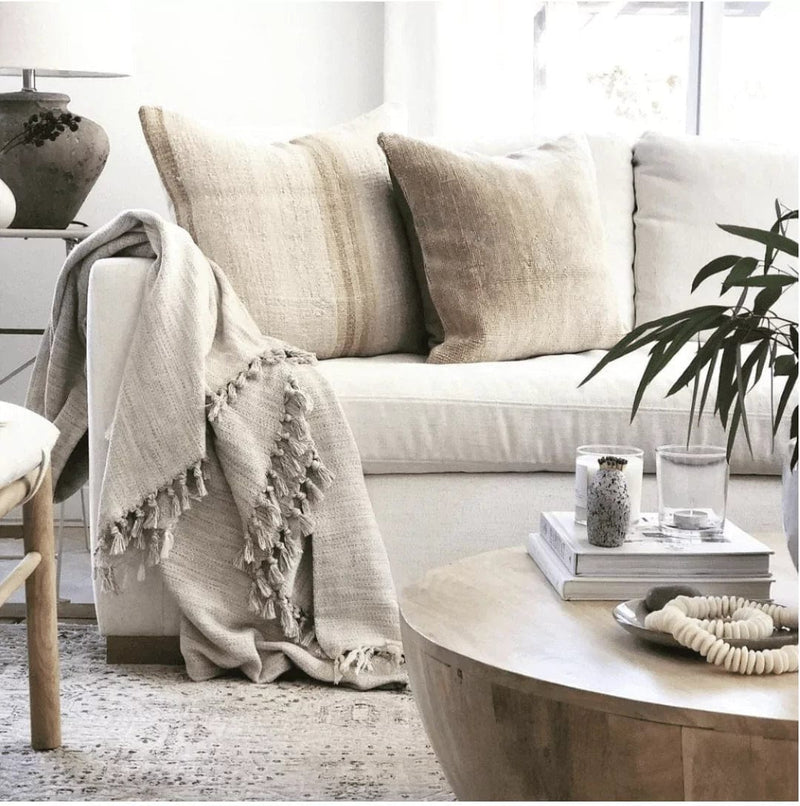 The Loomia Throw Blanket Naz | 100% Turkish Cotton XL Throw Blanket