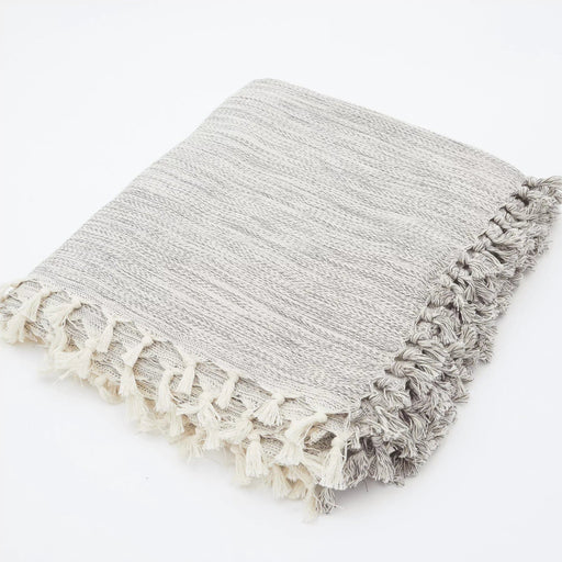 The Loomia Throw Blanket Naz | 100% Turkish Cotton XL Throw Blanket