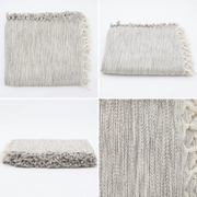 The Loomia Throw Blanket Naz | 100% Turkish Cotton XL Throw Blanket