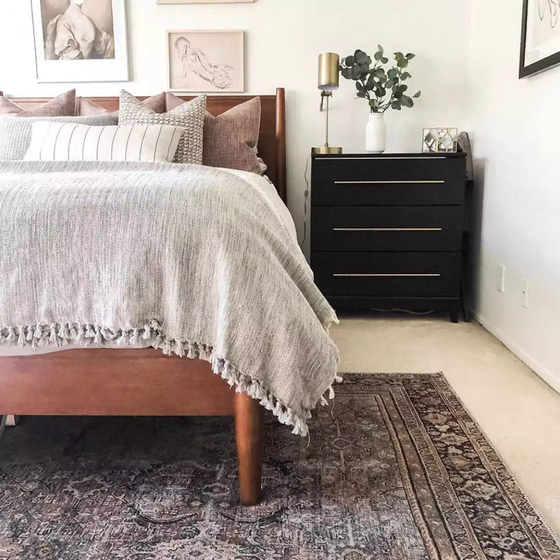 The Loomia Throw Blanket Naz | 100% Turkish Cotton XL Throw Blanket