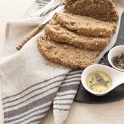 The Loomia Towel Demet Linen and Cotton Kitchen Towel