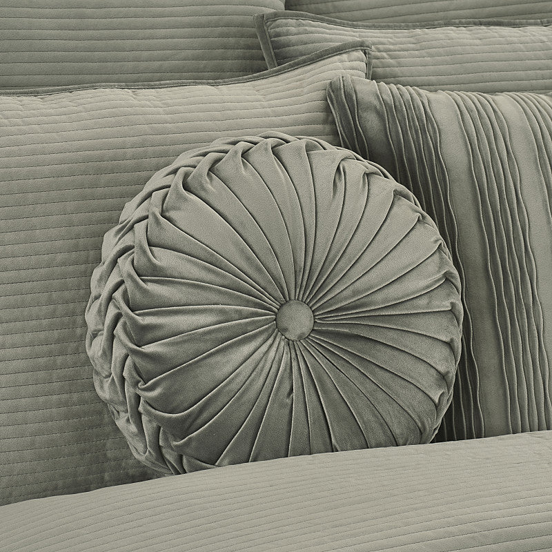 Townsend Tufted Round Decorative Throw Pillow