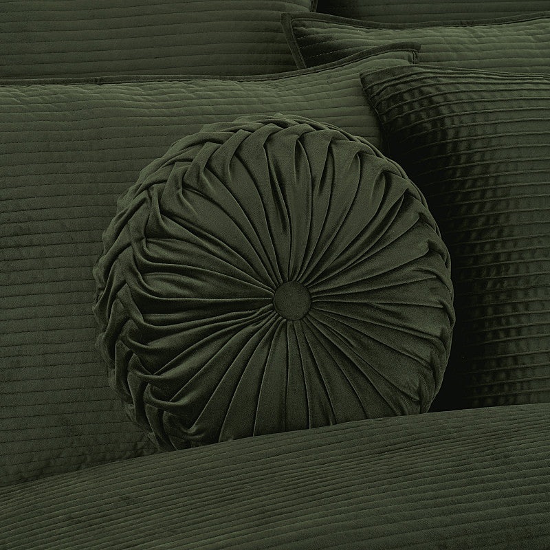 Townsend Tufted Round Decorative Throw Pillow