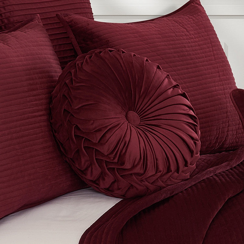 Townsend Tufted Round Decorative Throw Pillow