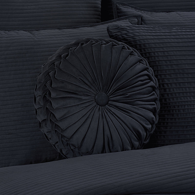Townsend Tufted Round Decorative Throw Pillow