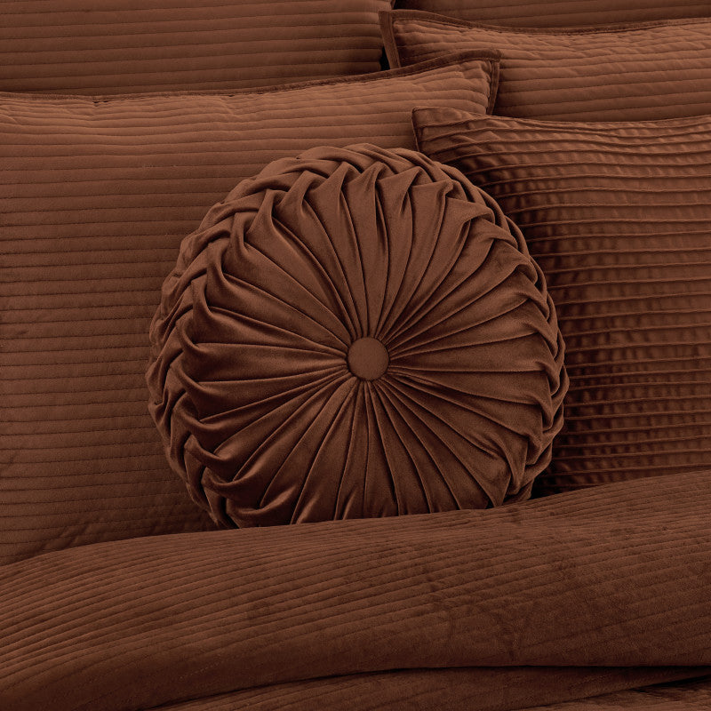 Townsend Tufted Round Decorative Throw Pillow