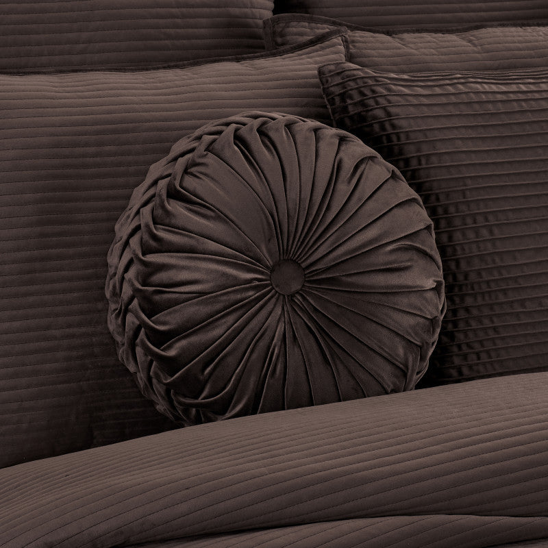 Townsend Tufted Round Decorative Throw Pillow