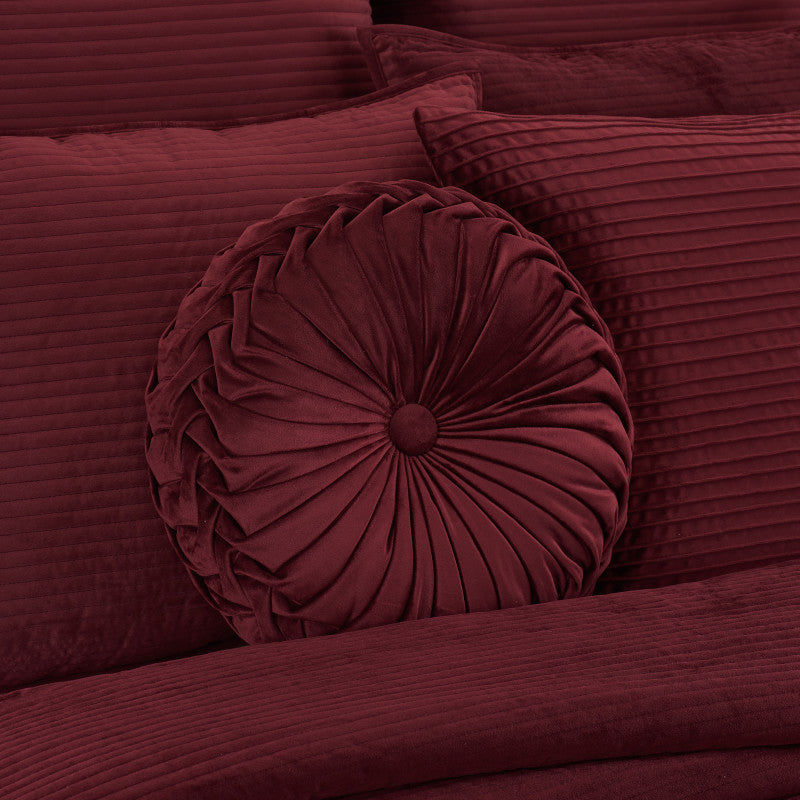 Townsend Tufted Round Decorative Throw Pillow