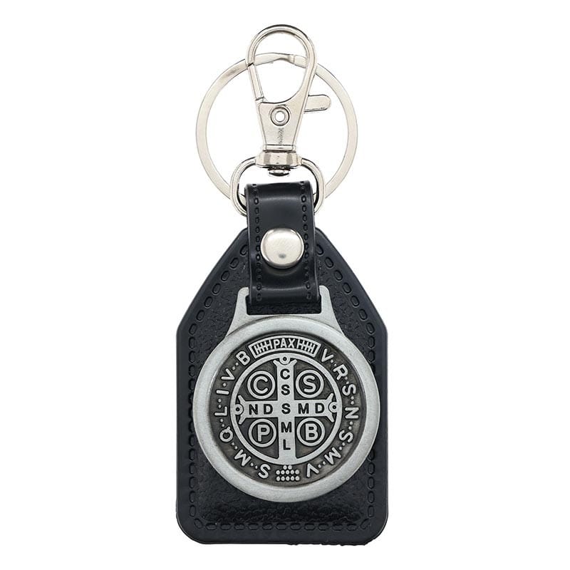 Treasured Accents Key Tag - Saint Benedict