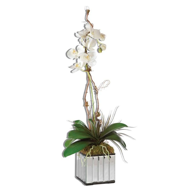 Uttermost Kaleama Orchids White