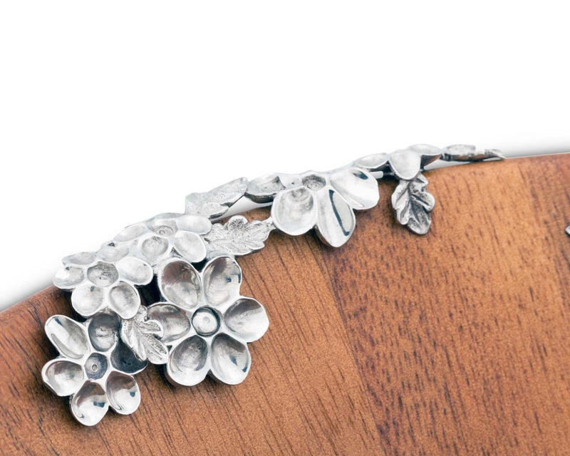 Vagabond House Arche of Bees Lilacs Salad Bowl and Servers