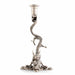 Vagabond House Eastern Intrigue Dragon Pewter Candlestick