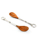 Vagabond House Equestrian Bit Wood Salad Server Set