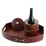 Vagabond House Equestrian Equestrian Horse Bit Vegan Leather Ice Bucket