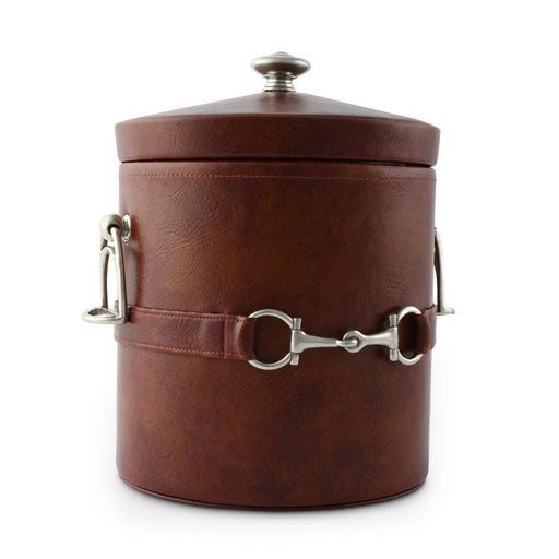 Vagabond House Equestrian Equestrian Horse Bit Vegan Leather Ice Bucket