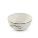 Vagabond House Equestrian Gold Bit Bone China Round Cereal Bowl Gold Rim