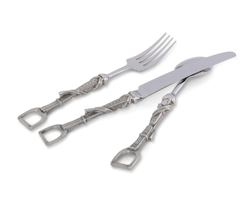 Vagabond House Equestrian Stirrup Flatware