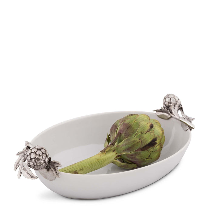 Artichoke Stoneware Serving Dish