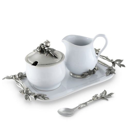 Vagabond House Farmer's Market Blueberry Creamer Set