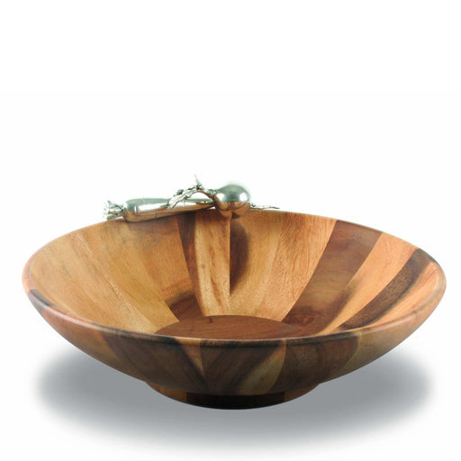 Vagabond House Farmer's Market Garden Veggie Salad Serving Bowl