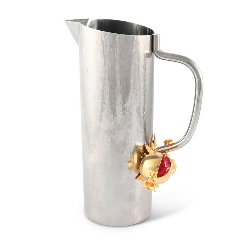 Vagabond House Farmer's Market Gold Pomegranate Stainless Steel Pitcher