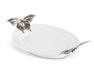 Vagabond House Garden Friends Butterfly Stoneware Tray X-Large