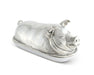 Vagabond House Garden Friends Happy Pig Butter Dish