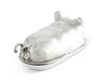 Vagabond House Garden Friends Happy Pig Butter Dish