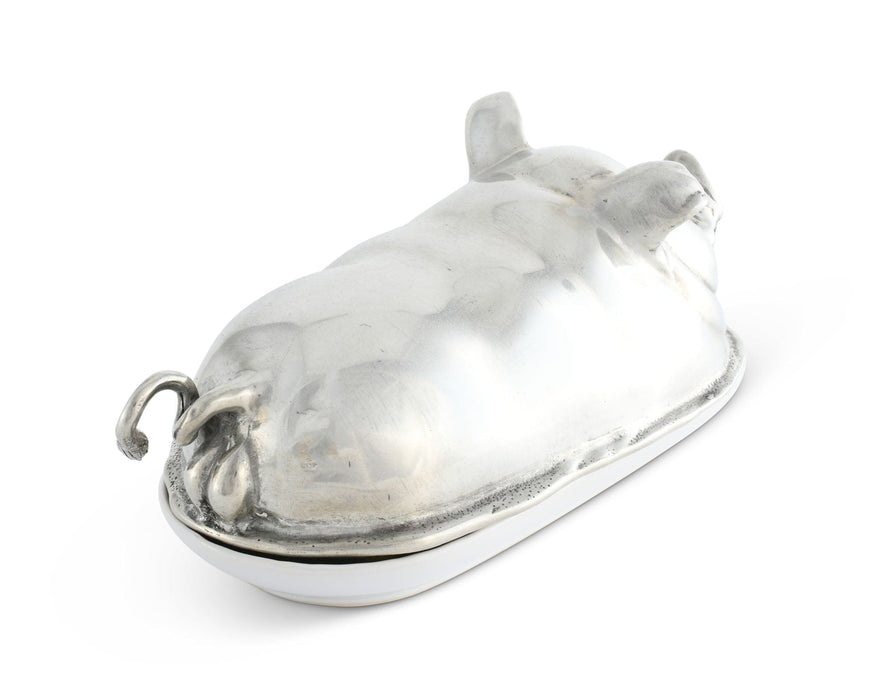 Happy Pig Butter Dish