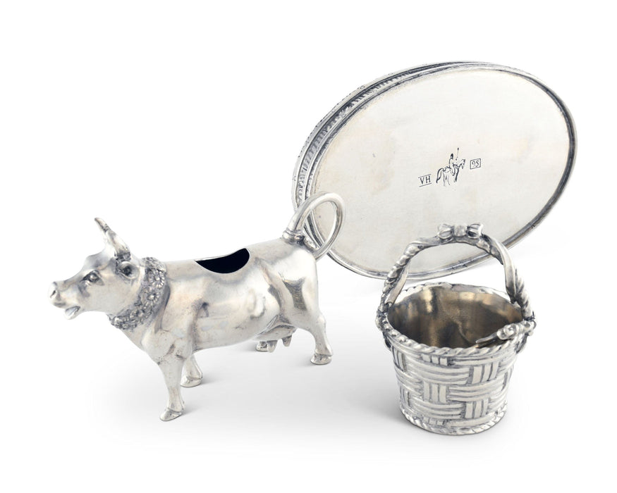 Vagabond House Garden Friends Mabel Cow Creamer Set