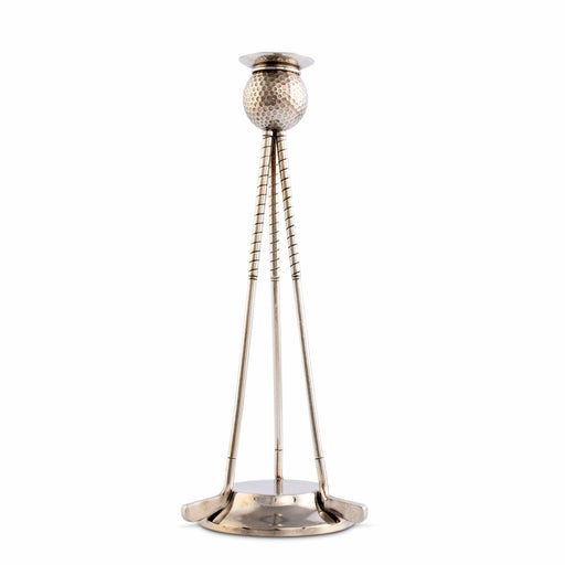 Vagabond House Golf Golf Club Pewter Candlestick