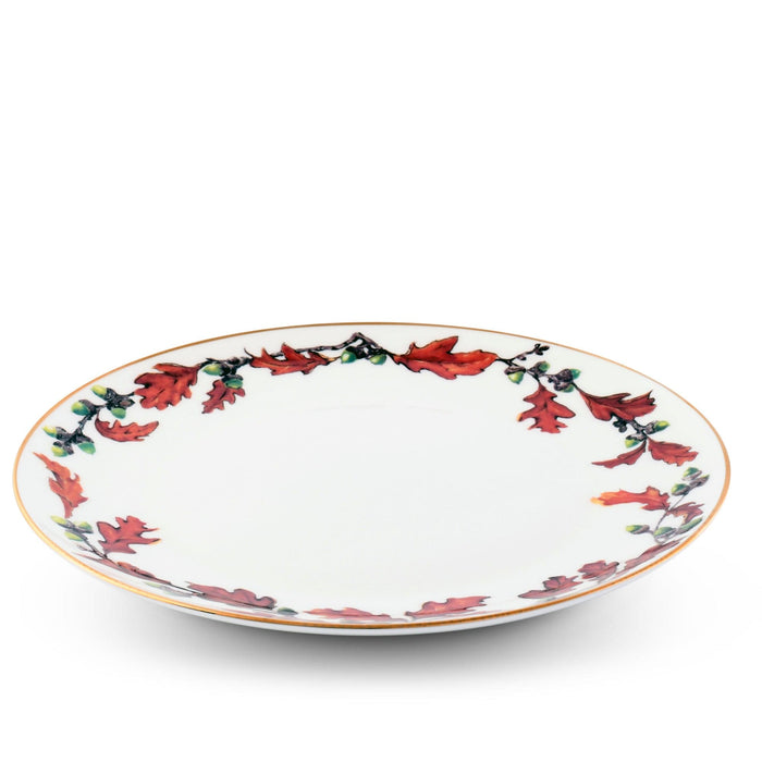 Norwood Acorn Bone China Round Dinner Plate