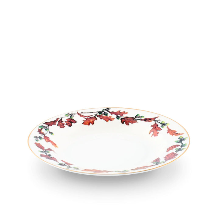 Norwood Acorn Pattern Bone China Soup Plate