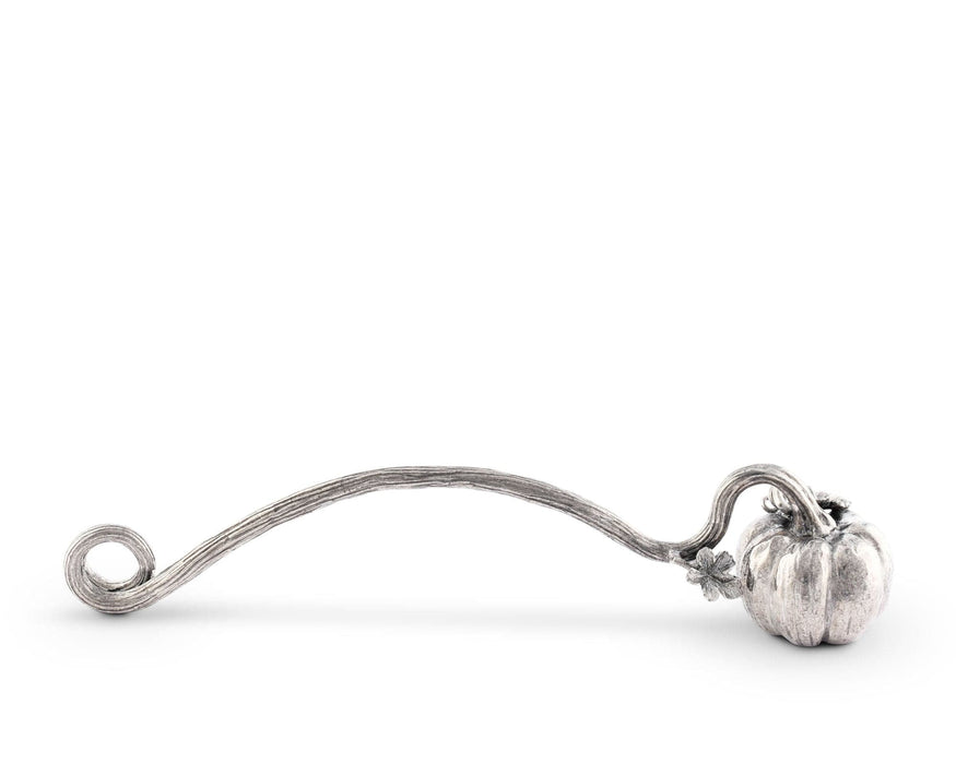 Pewter Pumpkin Candle Snuffer