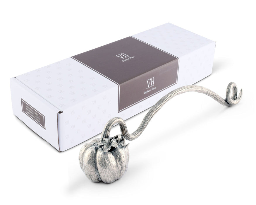 Pewter Pumpkin Candle Snuffer