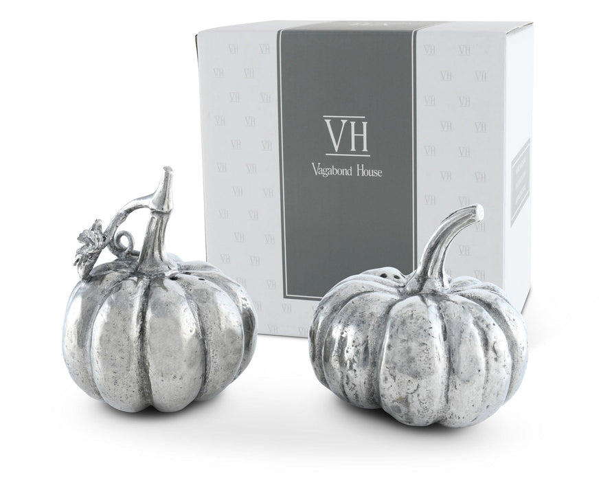 Vagabond House Harvest Pumpkin Salt & Pepper Set