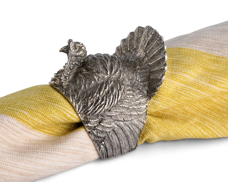 Vagabond House Harvest Turkey Napkin Ring