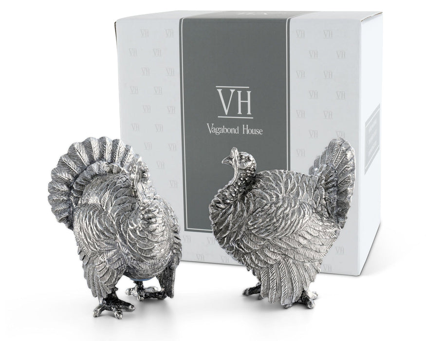 Vagabond House Harvest Turkey Salt & Pepper Set