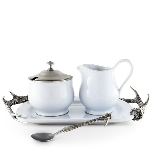 Vagabond House Lodge Style Antler Creamer Set