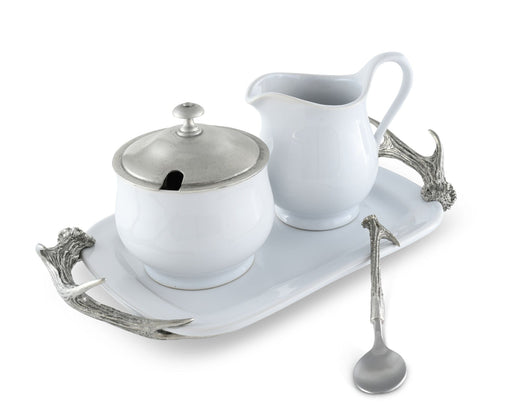 Vagabond House Lodge Style Antler Creamer Set